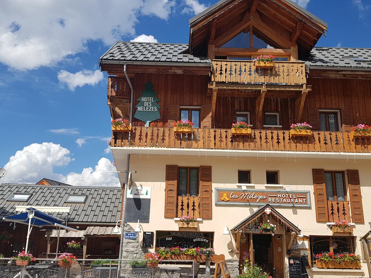 Hotel-Chalet Les Melezes Valloire Ngoại thất bức ảnh